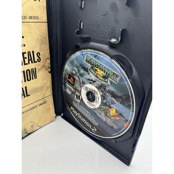 SOCOM 2 US Navy SEALS Greatest Hits PS2 PlayStation 2 CIB w Manual Tested Works - Picture 5 of 7